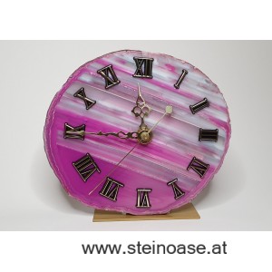 Uhr Achat Pink